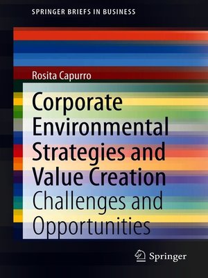 cover image of Corporate Environmental Strategies and Value Creation